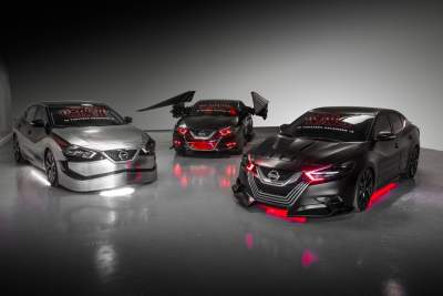 Nissan unveils six Star Wars: The Last Jedi show vehicles at LA Auto Show