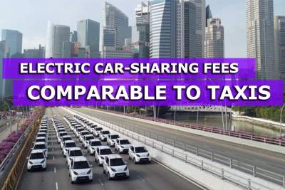 Electric car-sharing fees to be comparable with cab fares
