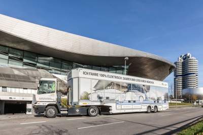 Electric trucks for BMW Group Plant Munich