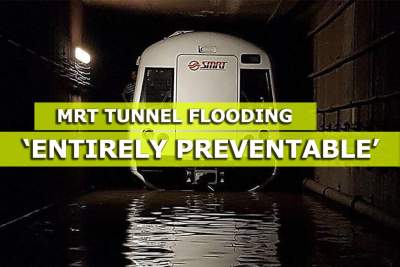 MRT tunnel flooding entirely preventable, says LTA report