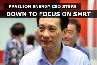 Pavilion Energy CEO stepping down to focus on SMRT role