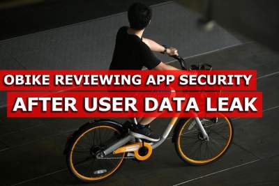 oBike reviewing app security after international user data leak