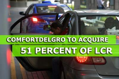 ComfortDelGro to acquire 51 percent stake in Uber-owned Lion City Rentals