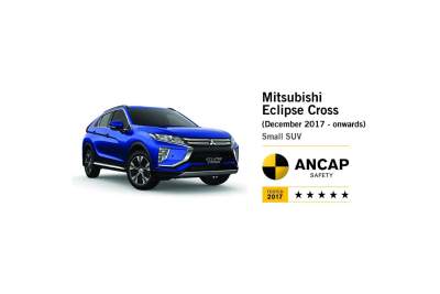 ANCAP awards Mitsubishi Motors' Eclipse Cross five-stars for safety