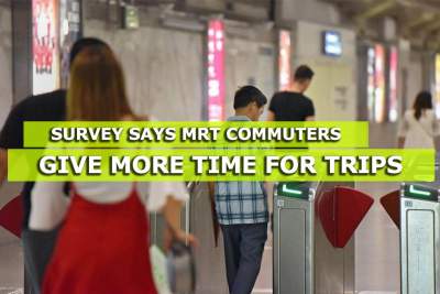 Commuters give more time for MRT trips: Survey