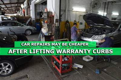 Car repairs may be cheaper after lifting warranty curbs