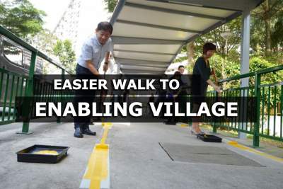 An easier walk to Enabling Village