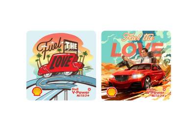 Fuel your car with love with Shell V-Power and redeem limited edition decals