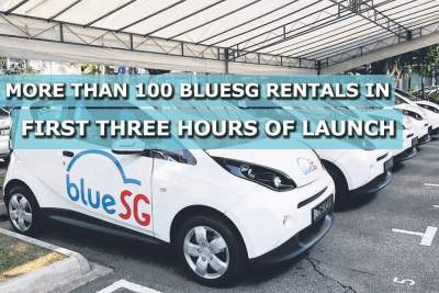 More than 100 BlueSG rentals in first three hours of launch