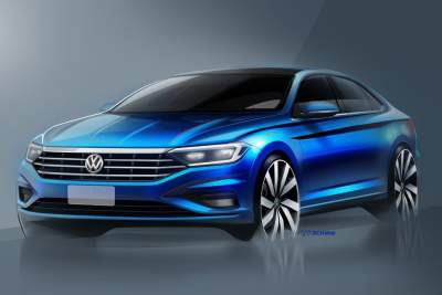 Volkswagen releases sketches of the all new 2019 Jetta