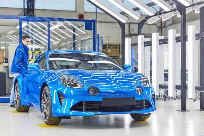 Groupe Renault inaugurates new Alpine A110 production line in France