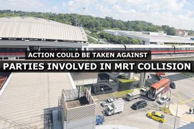 LTA reserves the right to take action against those involved in MRT collision