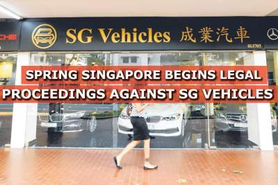 Spring Singapore to start legal proceedings against SG Vehicles