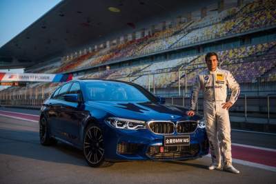 BMW works driver breaks Shanghai International Circuit lap record in new BMW M5