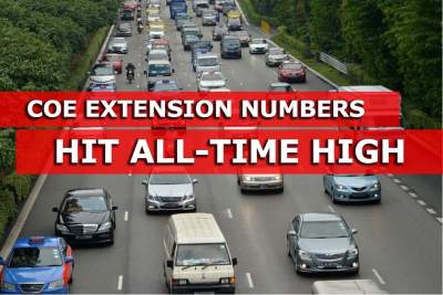 New high in number of COEs being extended