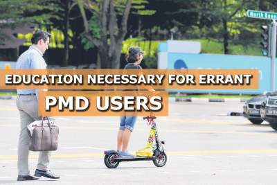 Education necessary for errant personal mobility device users