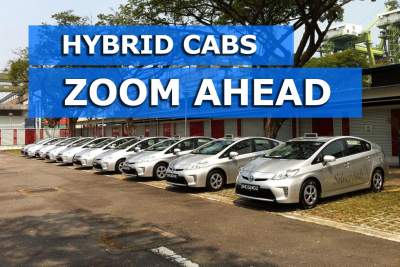 Hybrid cabs zoom ahead