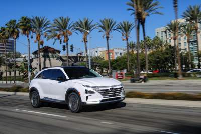 Nexo next generation fuel cell vehicle from Hyundai