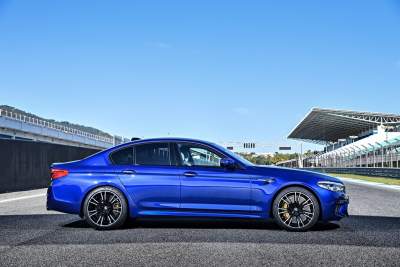 Specially engineered Pirelli P Zeros for the new BMW M5