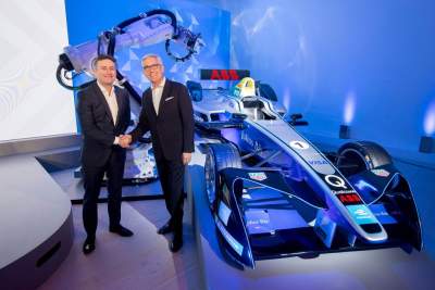 ABB joins Formula E as title partner of the electric street racing series
