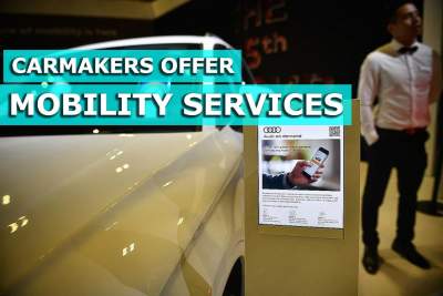 Carmakers offering mobility services
