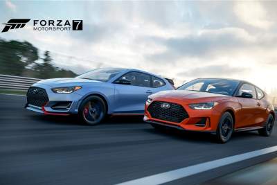 Hyundai debuts Veloster Turbo and Veloster N in Forza Motorsport 7