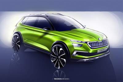 Skoda presents its Vision X urban crossover study