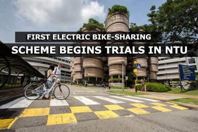 First electric bicycle-sharing scheme in Singapore to begin trials on NTU campus