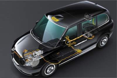 GKN's eAxle powers the world's most advanced electric London Taxi
