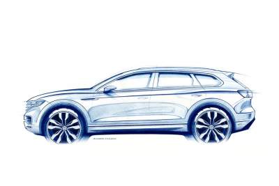 World permiere of the new Volkswagen Touareg