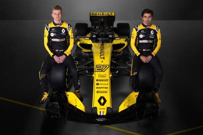 Renault Sport Formula One Team reveals the Renault R.S.18 car