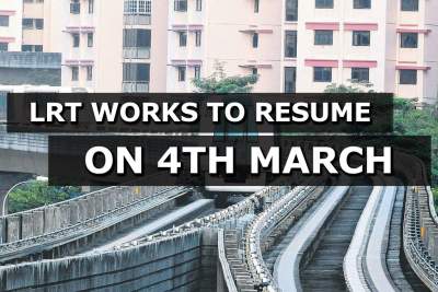 Sengkang and Punggol LRT works to resume on 4th March