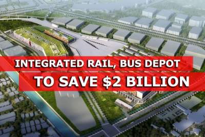 '$2b in cost savings' with integrated rail, bus depot