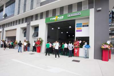 TYREPLUS opens first outlet in Singapore