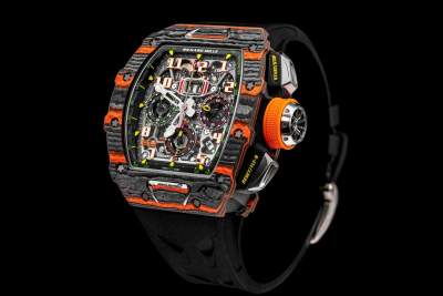 McLaren Automotive and Richard Mille timepiece