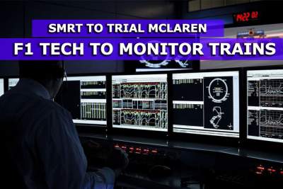 SMRT teams up with McLaren to trial F1 tech to monitor trains
