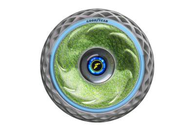 Goodyear's Oxygene tyre concept aims to improve air quality