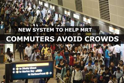 New system to help commuters avoid crowds at MRT stations