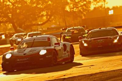 Victory and third place for Porsche at Sebring