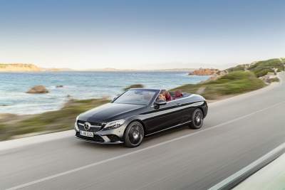 Updated Mercedes C-Class Coupe and Cabriolet unveiled