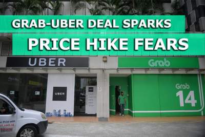 Grab-Uber deal sparks price hike fears