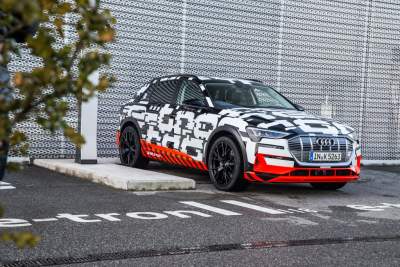 First fully electric Audi built at CO2-neutral plant