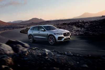 The Jaguar F-PACE SVR delivers sports car performance