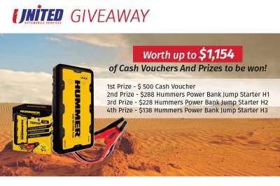 Cash vouchers and prizes worth up to $1,154 to be won