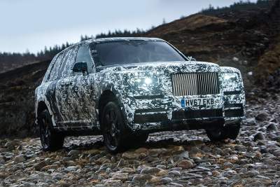 Rolls-Royce Cullinan final tests to be broadcast online