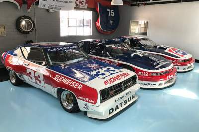 Rare collection of 10 Paul Newman race cars