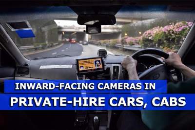 Unhappy with inward-facing cameras in private-hire cars, cabs? Too bad