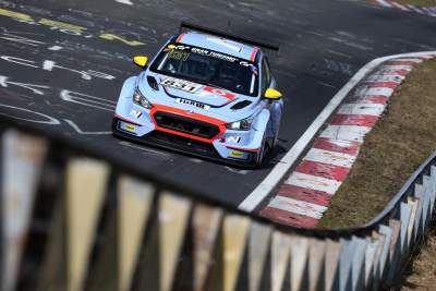 Hyundai N enter two i30 N TCR for Nurburgring 24 Hours