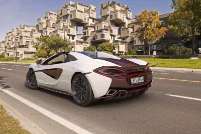 Five 570S Spiders by MSO celebrate McLaren's history in Canada