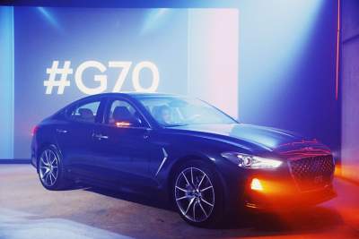 Genesis launches the 2019 G70 sedan in Russia